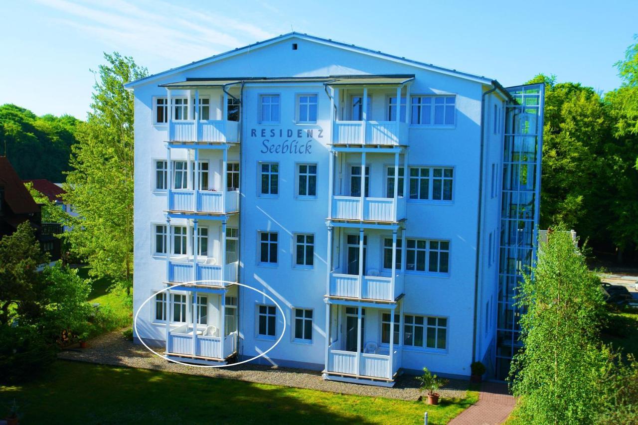 Residenz Seeblick Whg 4, Mit Gartenzugang Sellin (Rugen) Exterior foto